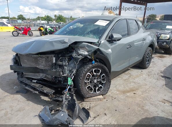5NTJBDAE0PH041629 2023 HYUNDAI SANTA CRUZ Gray Առջևի ձախ երեք քառորդ տեսարան