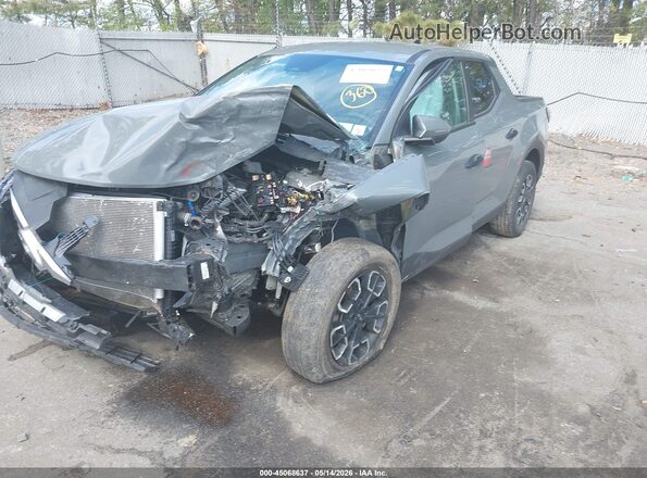 5NTJBDAE5PH068356 2023 HYUNDAI SANTA CRUZ Gray Передня ліва чверть