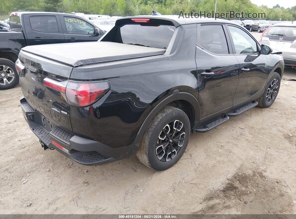 5NTJBDAE6NH025139 2022 HYUNDAI SANTA CRUZ Черный Задняя правая четверть