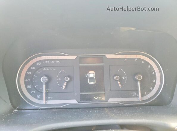 5NTJBDAE9RH090198 2024 HYUNDAI SANTA White ხელსაწყოთა პანელის ხედი