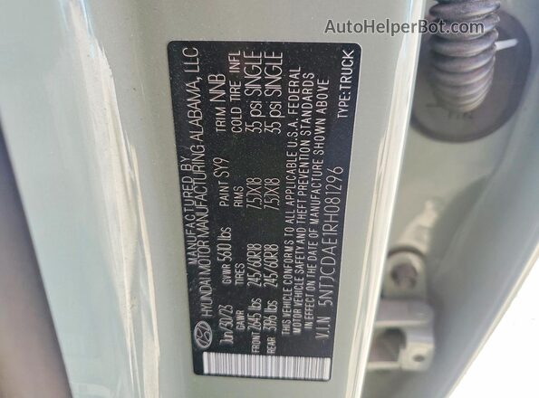 5NTJCDAE1RH081296 2024 HYUNDAI SANTA Green 