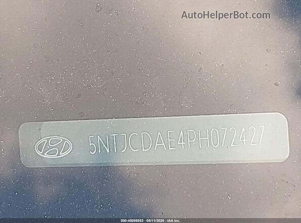 5NTJCDAE4PH072427 2023 HYUNDAI SANTA CRUZ Black 