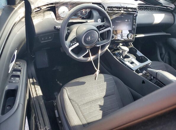5NTJCDAEXNH032981 2022 HYUNDAI SANTA Black Widok deski rozdzielczej