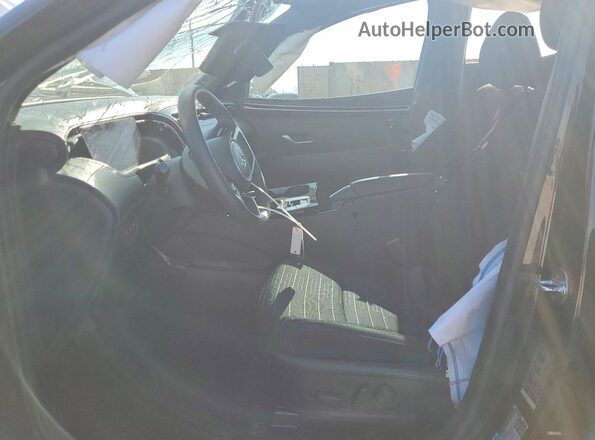 5NTJCDAEXNH032981 2022 HYUNDAI SANTA Black Widok wnętrza z przodu