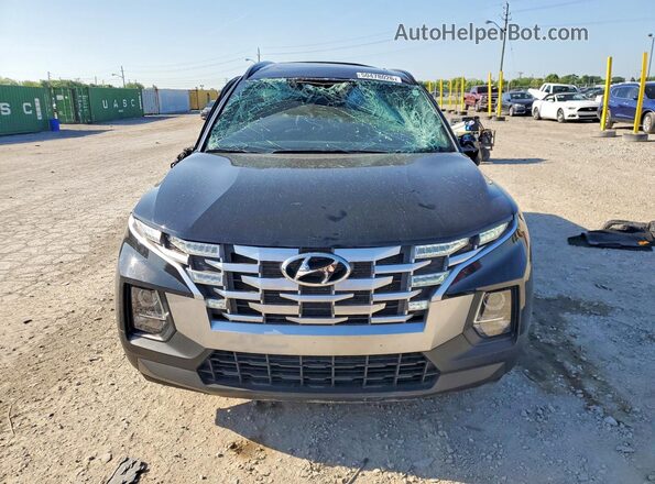 5NTJCDAEXNH032981 2022 HYUNDAI SANTA Black Widok z przodu