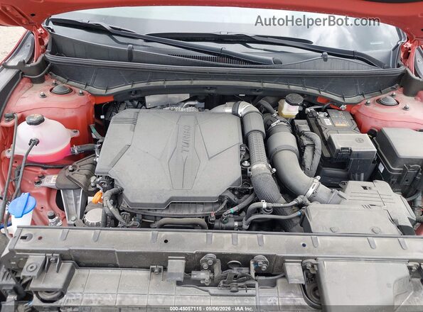 5NTJDDDF4SH132880 2025 HYUNDAI SANTA CRUZ Red Вид ззаду