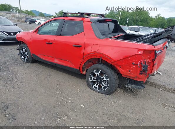 5NTJDDDF4SH132880 2025 HYUNDAI SANTA CRUZ Red Задня ліва чверть