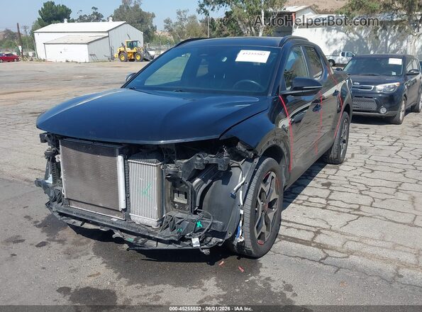 5NTJEDAF3NH011702 2022 HYUNDAI SANTA CRUZ Black Передня ліва чверть
