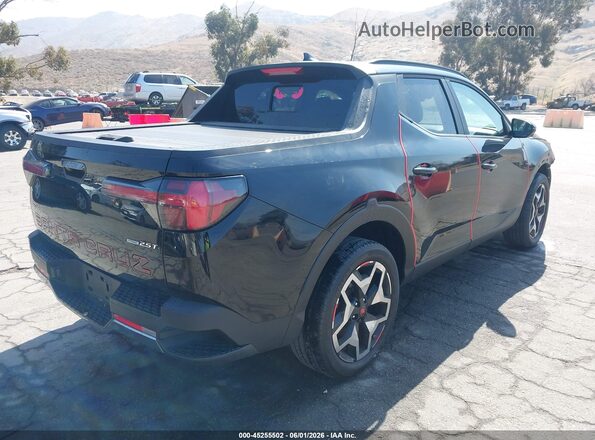 5NTJEDAF3NH011702 2022 HYUNDAI SANTA CRUZ Black Задня права чверть