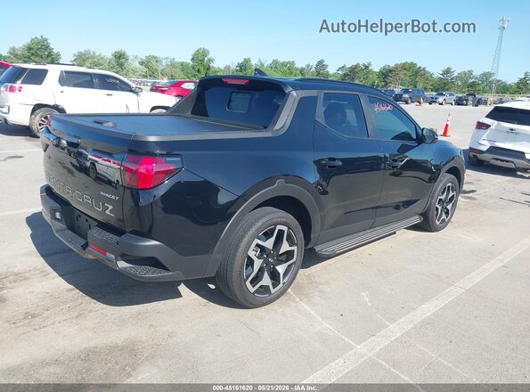 5NTJEDDF6RH124464 2024 HYUNDAI SANTA CRUZ Black უკანა მარჯვენა