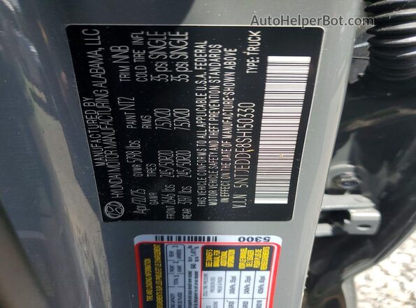 5NTJEDDF8SH150330 2025 HYUNDAI SANTA Gray 