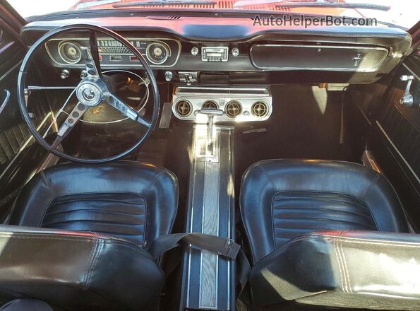 5R07A170092 1965 FORD MUSTANG Orange წინა პანელის ხედი