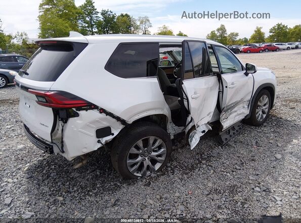 5TDAAAA53SS028795 2025 TOYOTA GRAND HIGHLANDER White Tył prawy