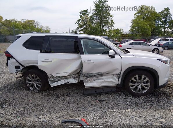 5TDAAAA53SS028795 2025 TOYOTA GRAND HIGHLANDER White Widok wnętrza 360 stopni