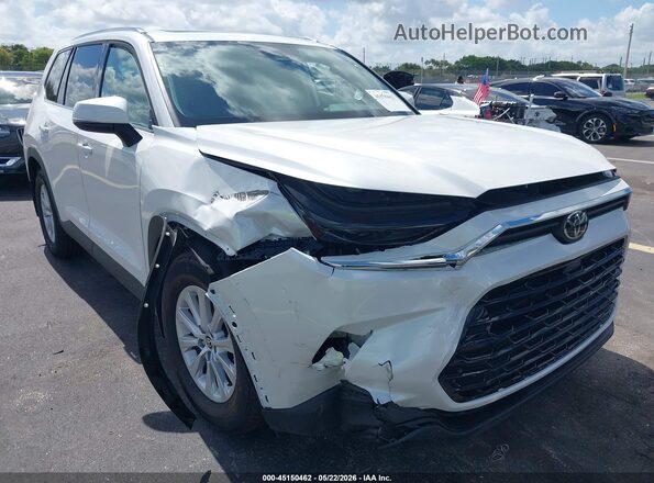 5TDAAAA53TS042620 2026 TOYOTA GRAND HIGHLANDER White Vista frontal