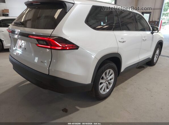 5TDAAAA58TS039440 2026 TOYOTA GRAND HIGHLANDER White Հետևի աջ