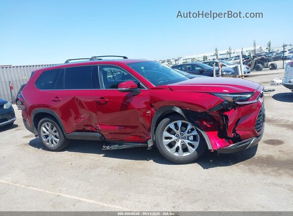 5TDAAAA59TS044131 2026 TOYOTA LIMITED Burgundy უკანა სალონის ხედი