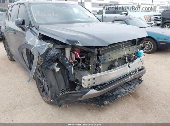 5TDAAAA5XSS020337 2025 TOYOTA GRAND HIGHLANDER Light Blue წინა ხედი