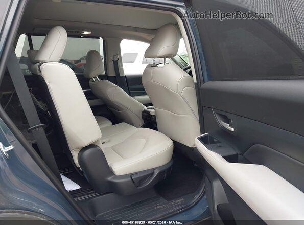 5TDAAAA5XSS020337 2025 TOYOTA GRAND HIGHLANDER Light Blue VIN კოდის სტიკერის ხედი