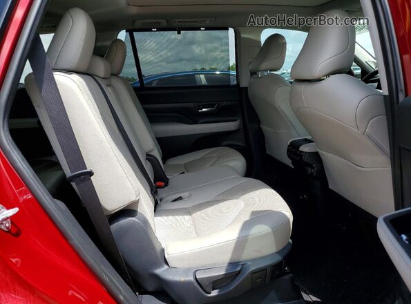 5TDAAAA5XSS022489 2025 TOYOTA GRAND Красный 
