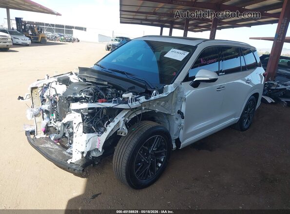 5TDAAAA61TS020494 2026 LEXUS TX 350 White წინა მარცხენა ხედი სამი მეოთხედიდან