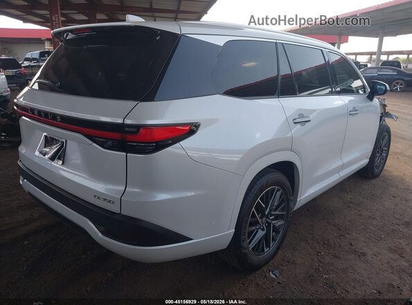 5TDAAAA61TS020494 2026 LEXUS TX 350 White უკანა მარჯვენა