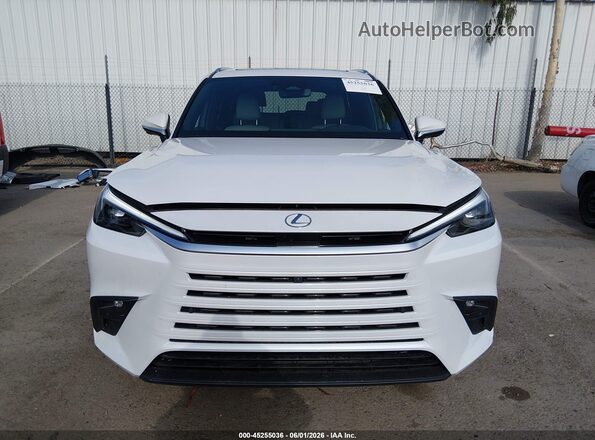 5TDAAAA65TS018425 2026 LEXUS TX 350 White Instrument cluster view