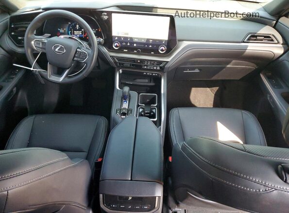 5TDAAAA69TS018086 2026 LEXUS TX Черный Вид панели приборов