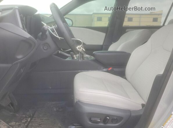 5TDAAAA6XSS015437 2025 LEXUS TX Silver წინა სალონის ხედი
