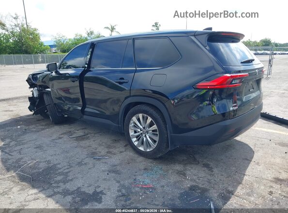 5TDAAAB52RS030661 2024 TOYOTA GRAND HIGHLANDER Burgundy Trasero izquierdo