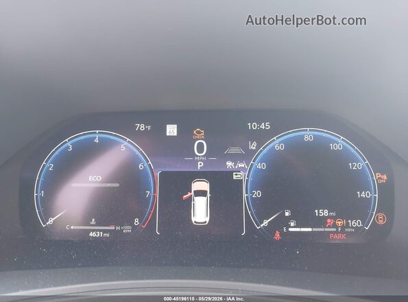 5TDAAAB55TS116828 2026 TOYOTA GRAND HIGHLANDER Blue Вид задніх сидінь
