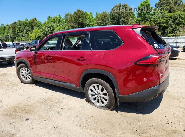 5TDAAAB58RS005246 2024 TOYOTA GRAND Red Հետևի ձախ