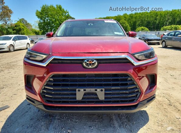 5TDAAAB58RS005246 2024 TOYOTA GRAND Red Դիմացի տեսք