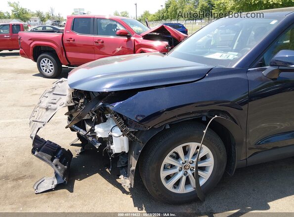 5TDAAAB58RS048436 2024 TOYOTA GRAND HIGHLANDER Black Widok z przodu