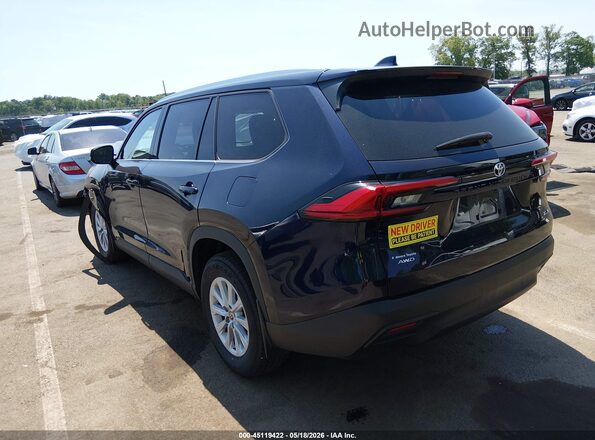 5TDAAAB58RS048436 2024 TOYOTA GRAND HIGHLANDER Black Tył lewy