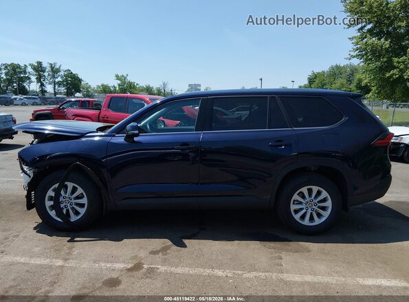 5TDAAAB58RS048436 2024 TOYOTA GRAND HIGHLANDER Black Widok wnętrza 360 stopni