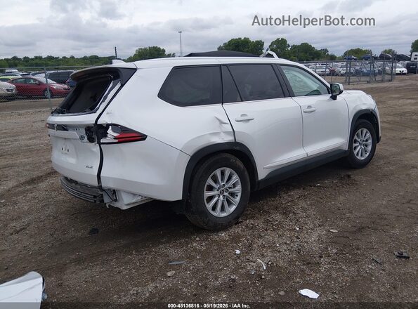 5TDAAAB58SS078218 2025 TOYOTA GRAND HIGHLANDER White უკანა მარჯვენა
