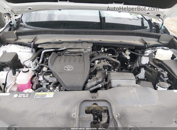 5TDAAAB58SS078218 2025 TOYOTA GRAND HIGHLANDER White უკანა ხედი