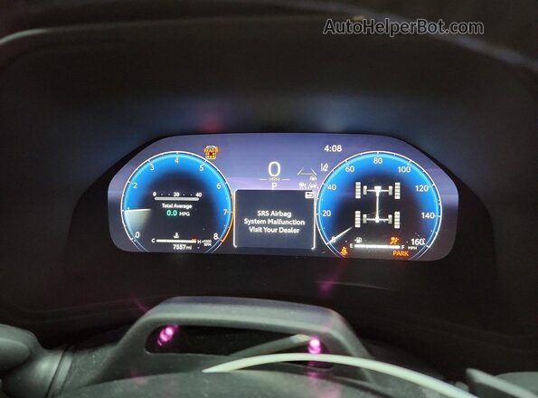 5TDAAAB58TS117746 2026 TOYOTA GRAND Gray Вид щитка приладів