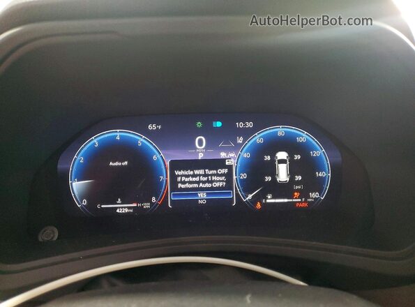 5TDAAAB58TS122204 2026 TOYOTA GRAND White Вид щитка приладів