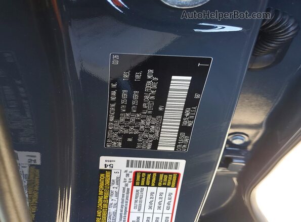 5TDAAAB59TS125239 2026 TOYOTA GRAND Blue VIN կոդի պիտակի տեսք