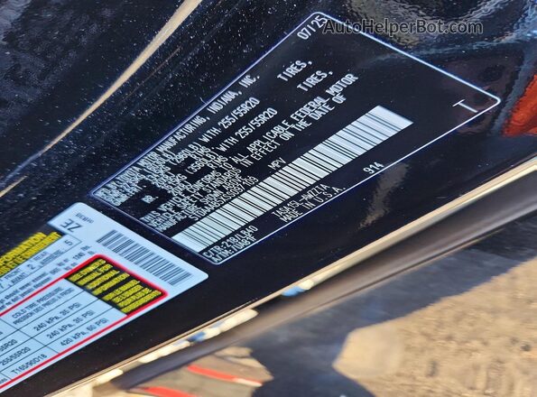 5TDAAAB5XSS097109 2025 TOYOTA GRAND Black Widok tylnych siedzeń