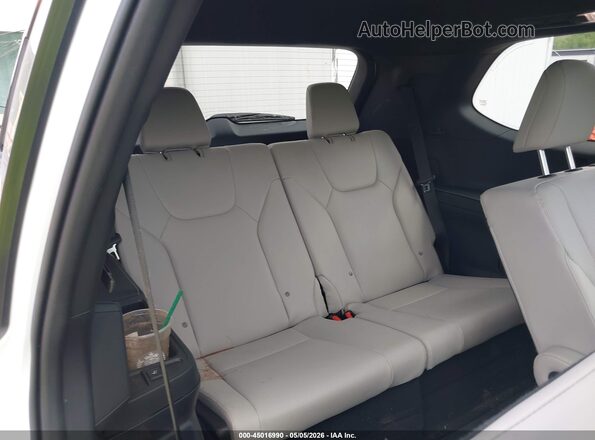 5TDAAAB60SS022928 2025 LEXUS TX 350 White VIN კოდის სტიკერის ხედი