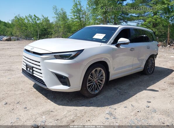 5TDAAAB61RS005016 2024 LEXUS TX 350 White წინა მარცხენა ხედი სამი მეოთხედიდან