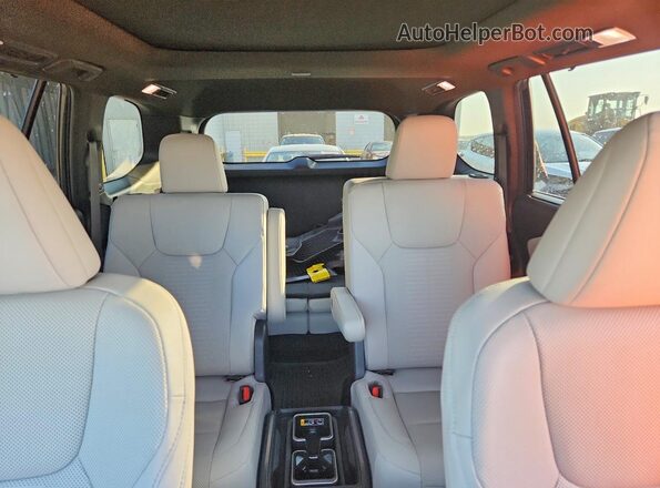 5TDAAAB69SS022071 2025 LEXUS TX Черный Вид задних сидений