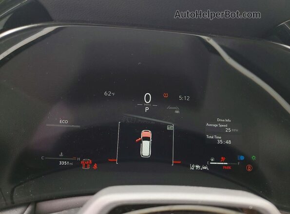 5TDAAAB69TS056934 2026 LEXUS TX Серый Вид щитка приборов