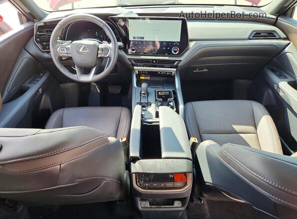 5TDAAAB6XTS058448 2026 LEXUS TX Red Widok deski rozdzielczej