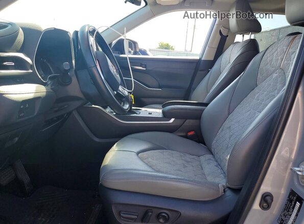 5TDAARAH2NS514253 2022 TOYOTA HIGHLANDER HYBRID Gray 