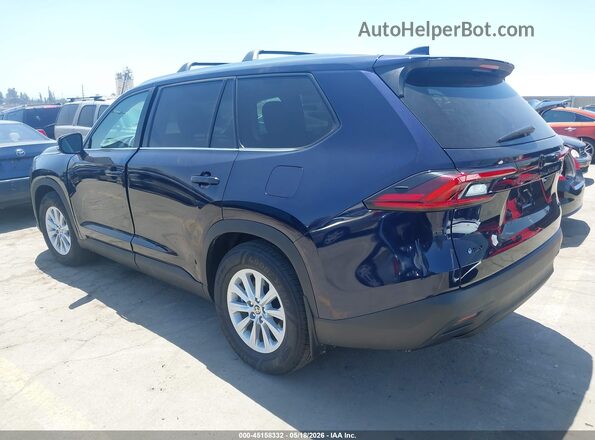 5TDABAA54SS003224 2025 TOYOTA GRAND HIGHLANDER Blue უკანა მარცხენა