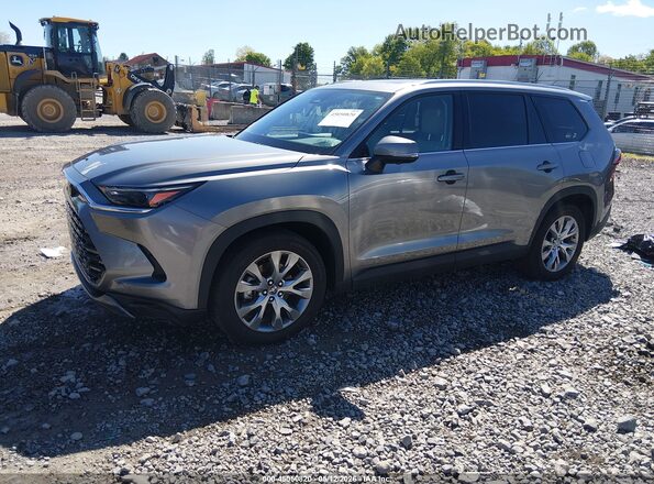 5TDACAB50SS031484 2025 TOYOTA LIMITED Gray Առջևի ձախ երեք քառորդ տեսարան